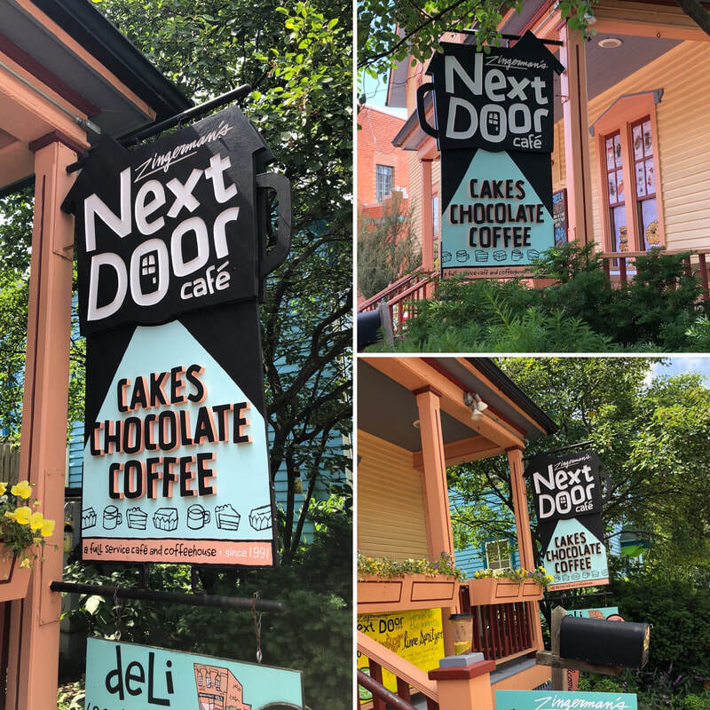 Logo and Exterior Sign Design and Fabrication for Zingerman's Deli