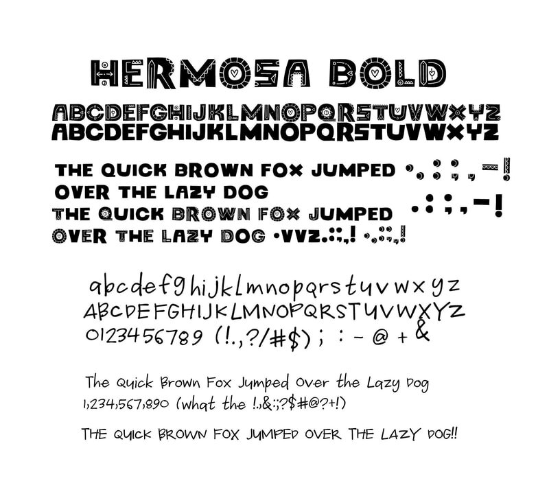 Custom Font for Las Hermosas