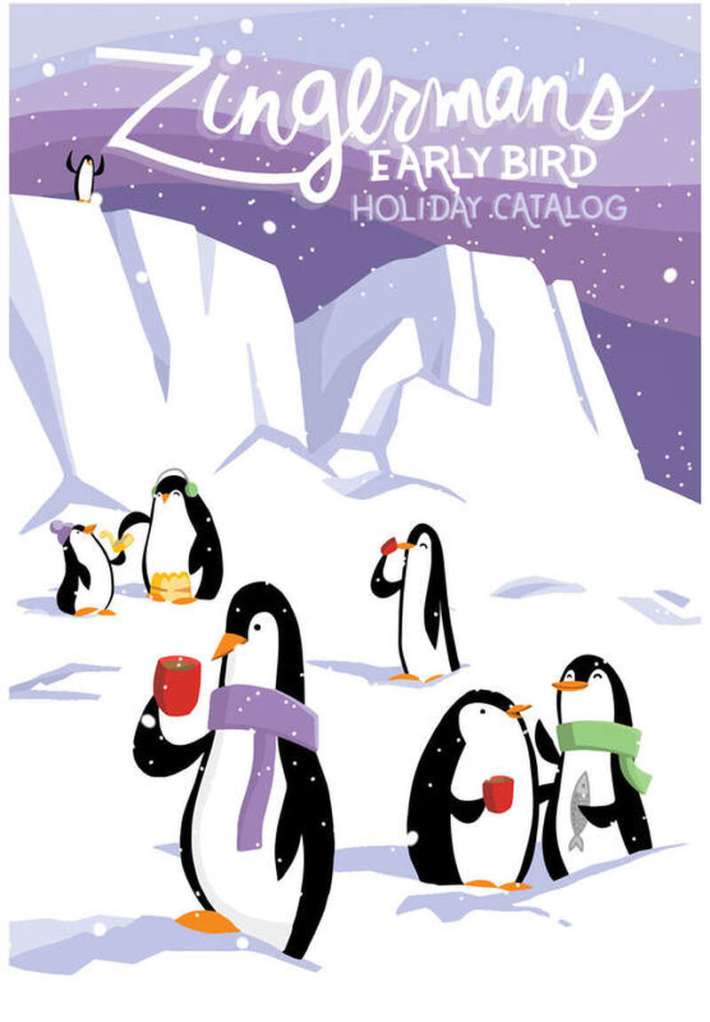Catalog Cover Design and Illustration for Zingerman's Mail Order