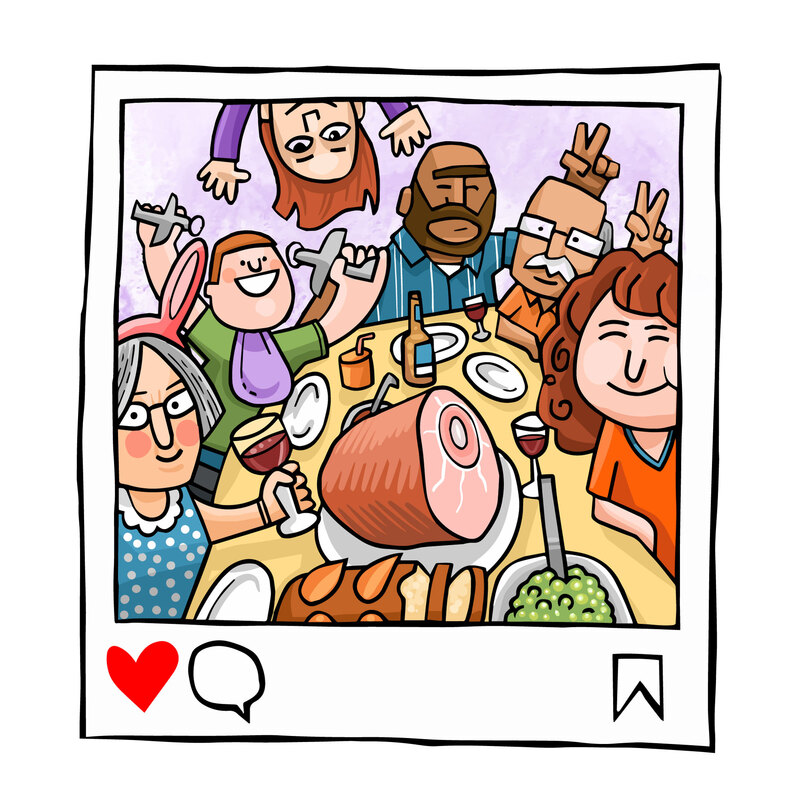 An Illustration for Zingerman's Mail Order