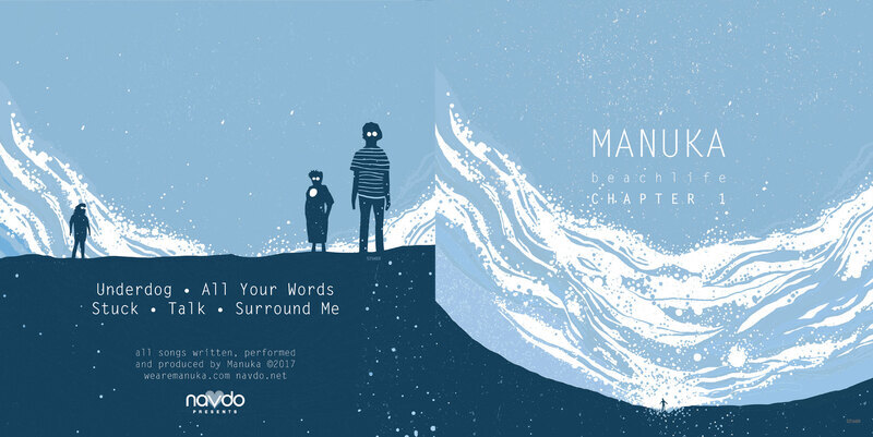 Album Sleeve Design and Illustration for Manuka