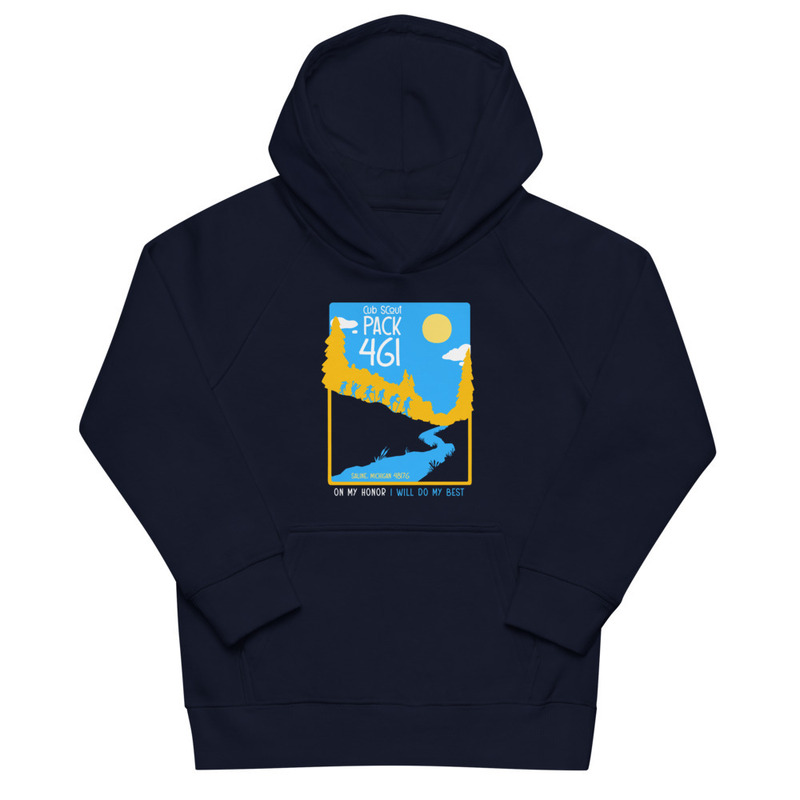 Youth Hoodie - Navy