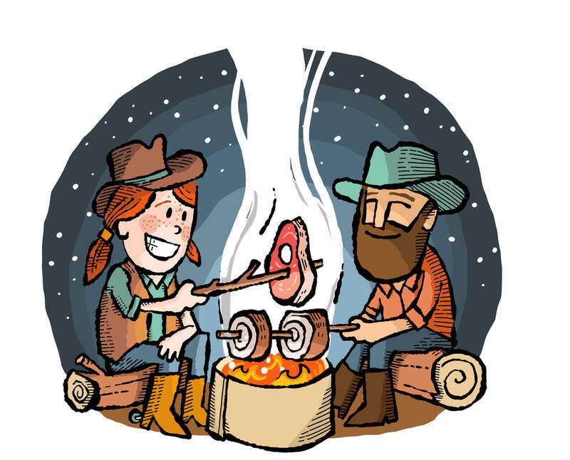 Illustration for a Catalog for Zingerman's Mail Order