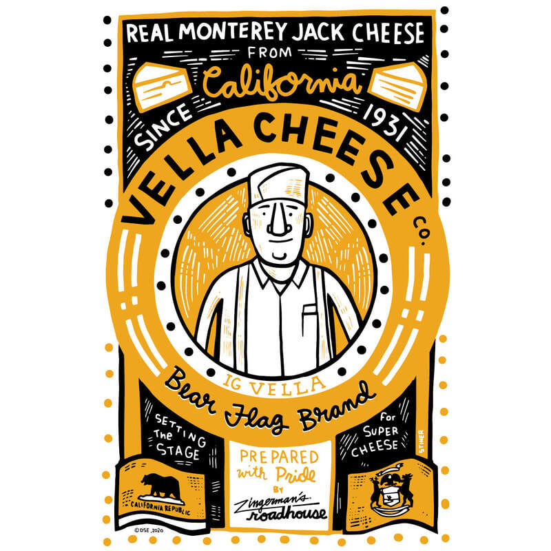 Poster Design for Zingerman's Roadhouse